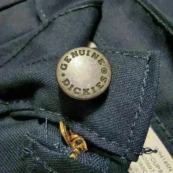 Dickies Mens Work Pants Relaxed Fit Straight Leg Flat Front Flex Pant Dark Navy - Picture 5 of 11